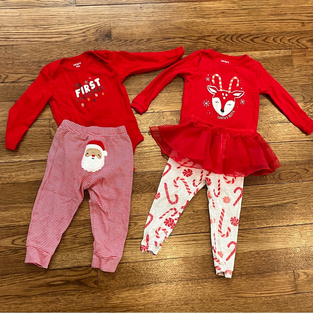 🎄Carter’s Baby’s First (1st) Christmas Outfit 12 Months🎄